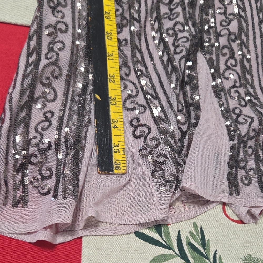 R&M Richards Sequin Mini Dress - Picture 16 of 17